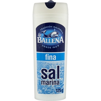 sal marina fina bote 125 g - La Ballena