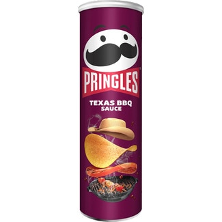 aperitivo frito de patata sabor Texas BBQ lata 185 g - Pringles
