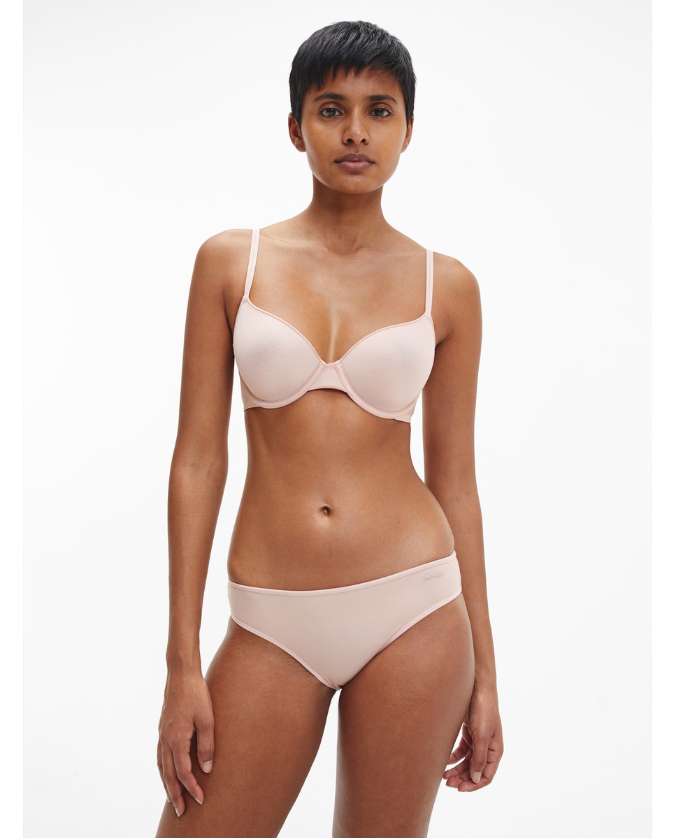 Soutien Clássico com Aros - Sheer Marquisette Rosa-5