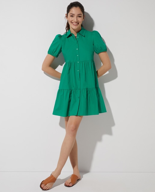 vestidos camiseros cortos - Como Organizar la Casa