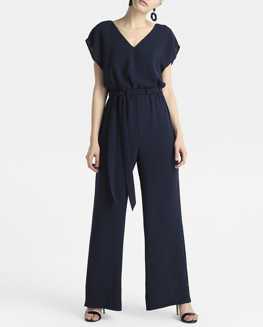 Imagen 0 de Mono de mujer Adrianna Papell en azul marino