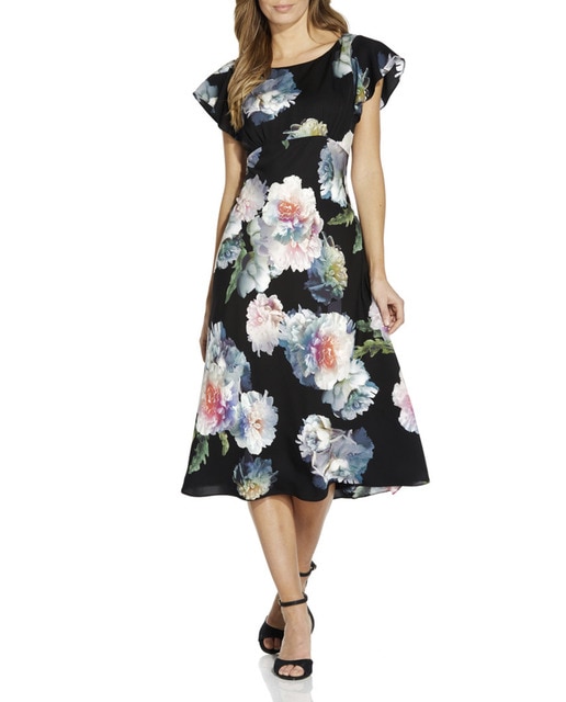 Imagen 0 de Vestido de fiesta de flores