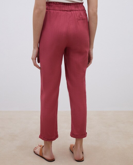 Pantalón recto de mujer con cierre de botones · Fórmula Joven · El Corte  Inglés
