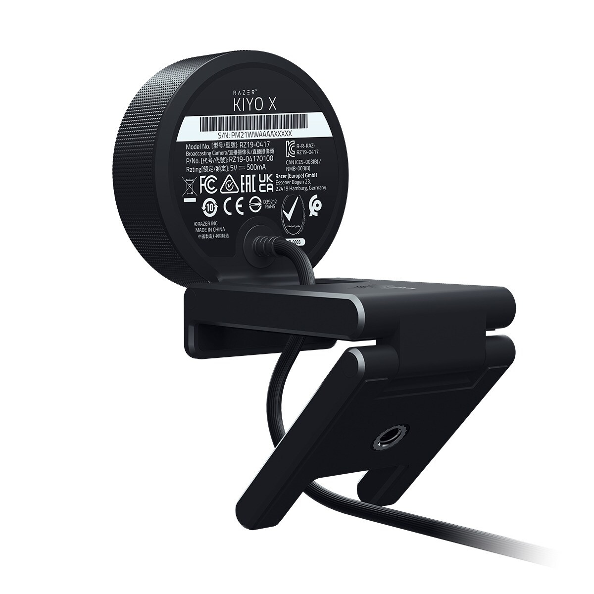 Webcam Razer Kiyo X Full HD 1080p Negro-3