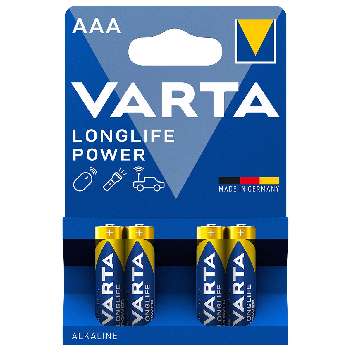Pilha Alcalina Varta R03 Blister 4 1