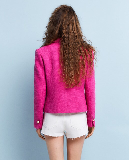 Chaqueta corta botones · Sfera · El Corte Inglés