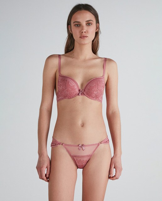 Sujetador push-up encaje · Sfera · El Corte Inglés