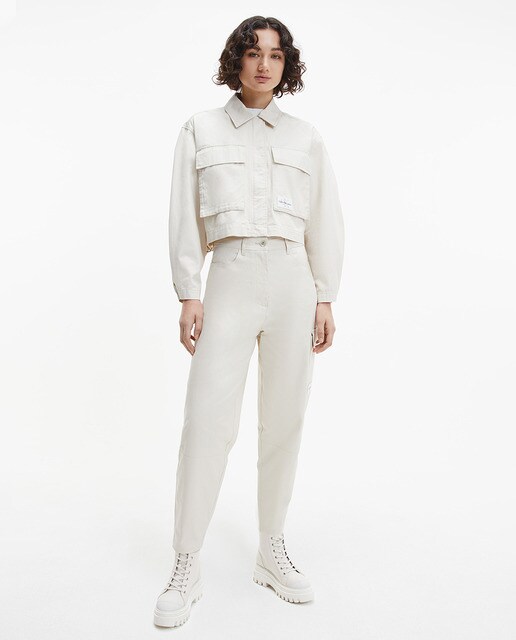 Chaqueta de mujer oversize cropped · Calvin Klein Jeans · El Corte Inglés