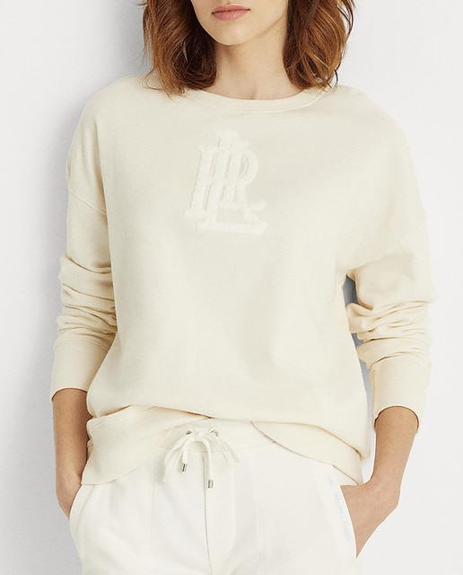 Imagen 0 de Sudadera de mujer cuello caja manga larga