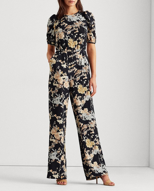 Imagen 0 de Mono de mujer manga corta estampado