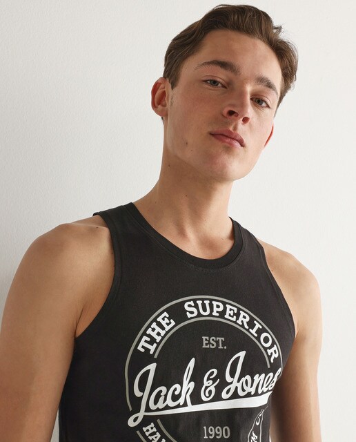 Pack de 3 camisetas de hombre sin mangas · Jack \u0026 Jones · El Corte Inglés