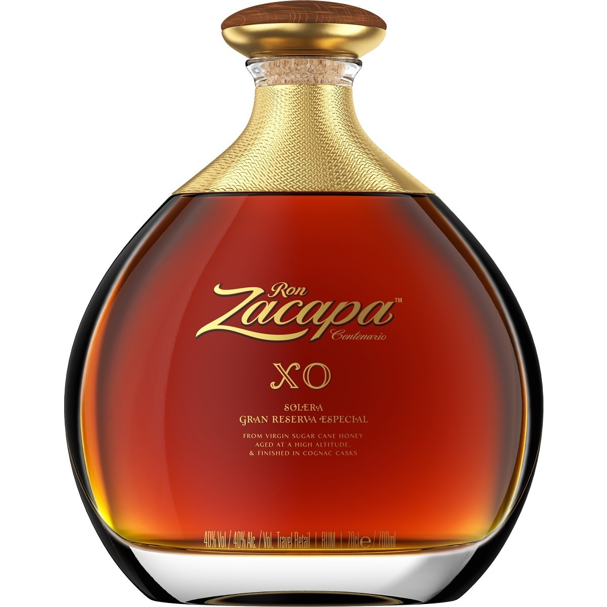 Centenario X.O. ron de Guatemala botella 70 cl