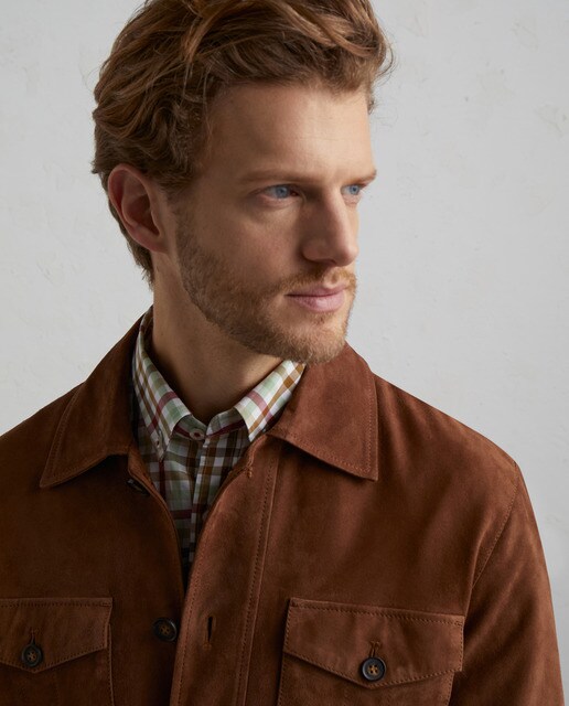 Chaqueta sahariana de hombre de ante · Lloyd's · El Corte Inglés