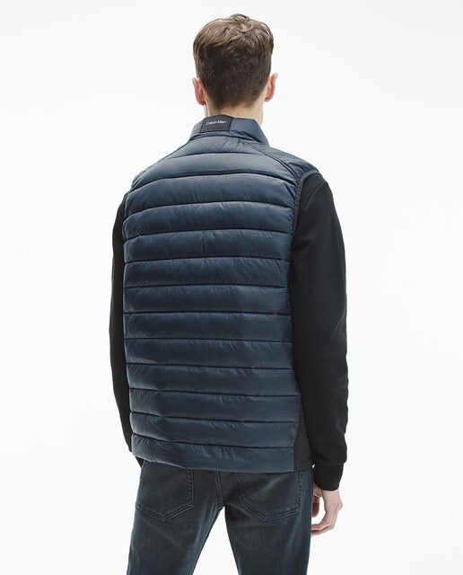 Cazadora con cremallera de poliéster reciclado de hombre · Calvin Klein · El  Corte Inglés