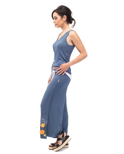 Jeans slouchy oscuro