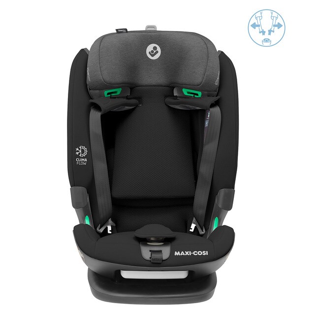 Silla de coche Maxi-Cosi Titan Pro i-Size (76-150 cm.) Authentic Black -  Grupo 1/2/3 · El Corte Inglés