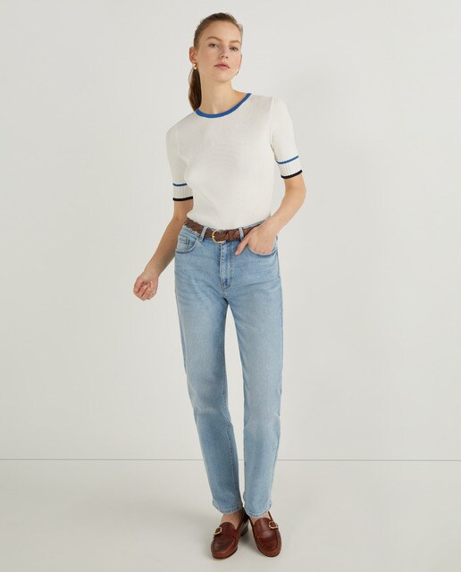 Jersey de mujer manga corta liso · Tresor · El Corte Inglés