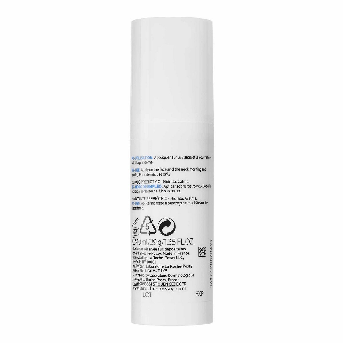 Creme de Rosto Toleriane Sensitive Fluido 40ml La Roche Posay 2