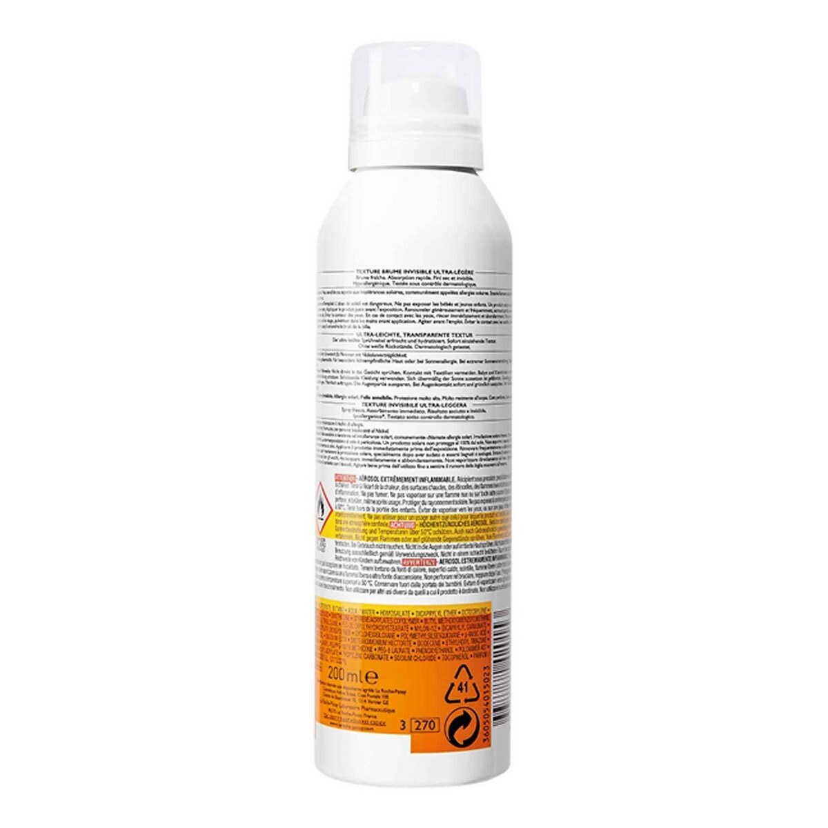 Protetor Solar Anthelios Bruma Invisível SPF50+ 200ml La Roche Posay 2