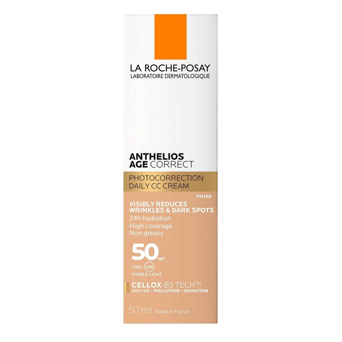 Protetor Solar Anthelios Age Correct Com Cor SPF50 50ml La Roche Posay 2