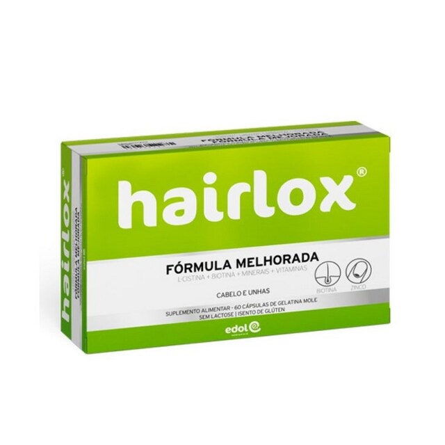 Imagem 0 de Suplemento Alimentar de Gelatina mole 60 cápsulas Hairlox