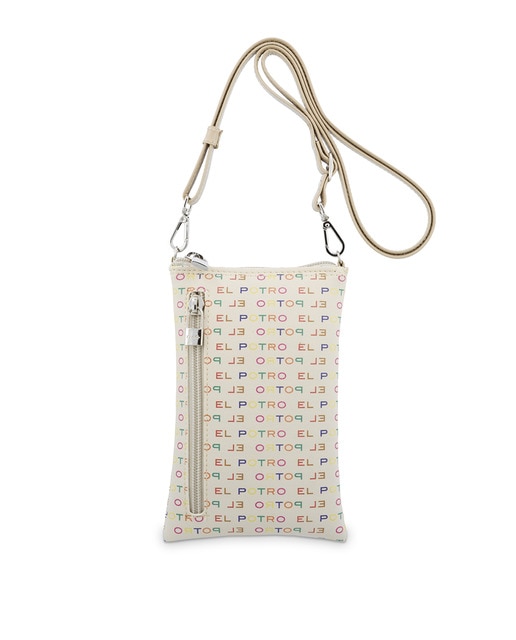 Imagen 0 de Bolso funda móvil beige