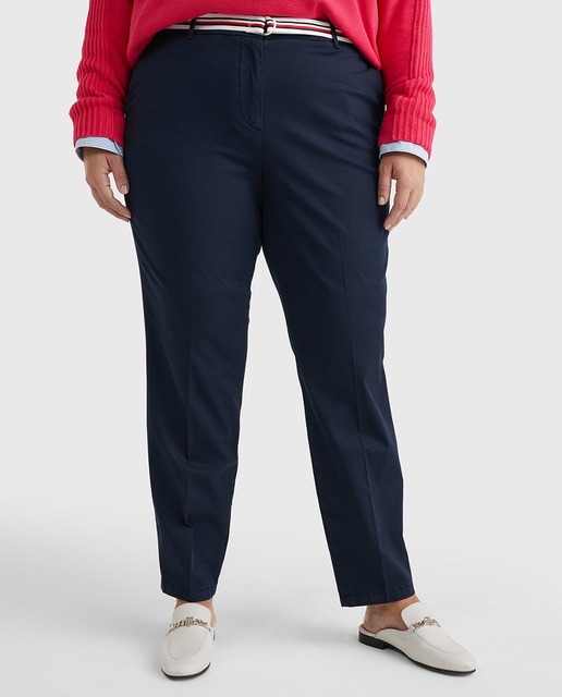 Imagen 0 de Pantalón de mujer recto con cinturón