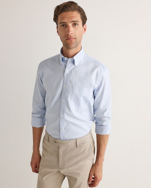 Camisa de hombre classic lisa azul · Rushmore · El Corte Inglés