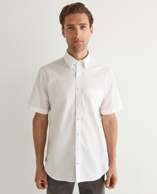 Camisa de hombre classic lisa blanca · Rushmore · El Corte Inglés