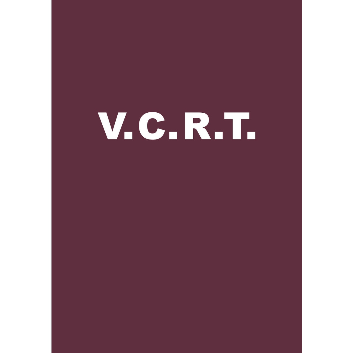 V. C. R. T(Tapa blanda) 1