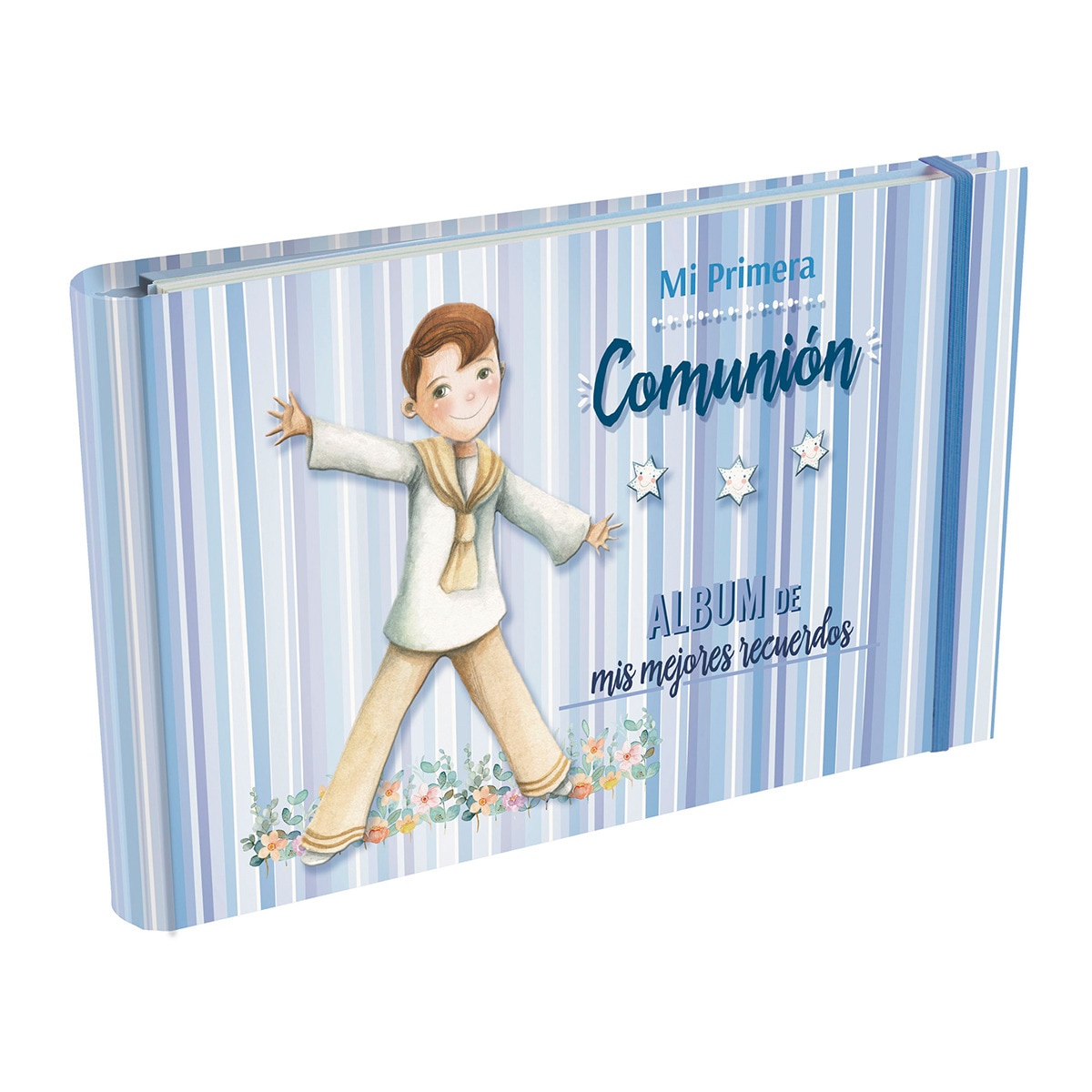 Imagem 0 de Álbum As Minhas Melhores Recordações da Comunhão Riscas - Azul
