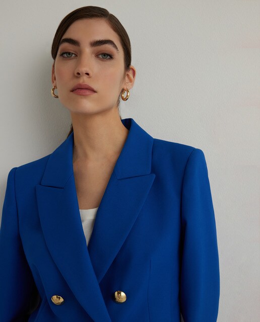 Blazer de mujer de traje lisa · Woman El Corte Inglés · El Corte Inglés