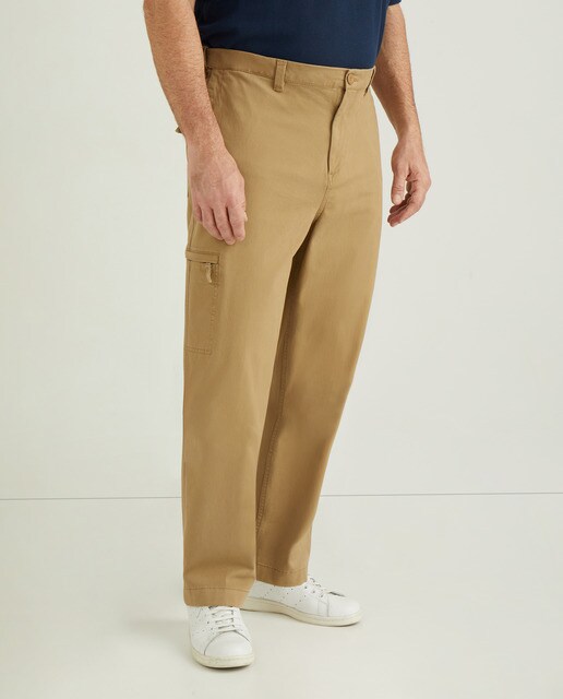 Pantalón cargo de hombre regular beige tallas grandes · Dockers · El Corte  Inglés