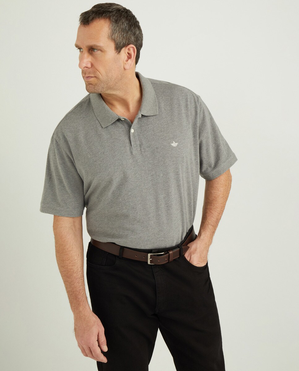 Polo de hombre classic de manga corta gris tallas grandes · Dockers · El Corte  Inglés