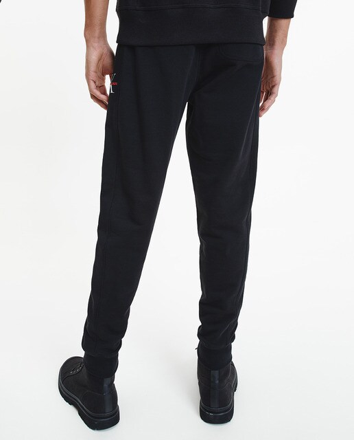 Pantalón de felpa de hombre con cintura elástica con cordón y ajuste  regular · Calvin Klein Jeans · El Corte Inglés