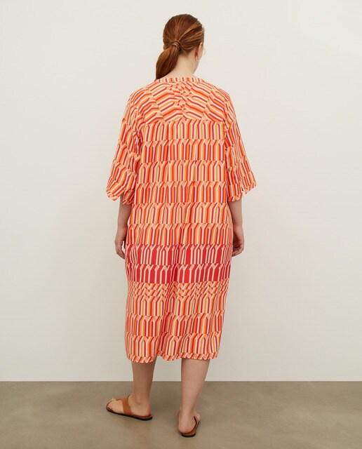 Vestido talla grande estampado tipo túnica · Couchel · El Corte Inglés