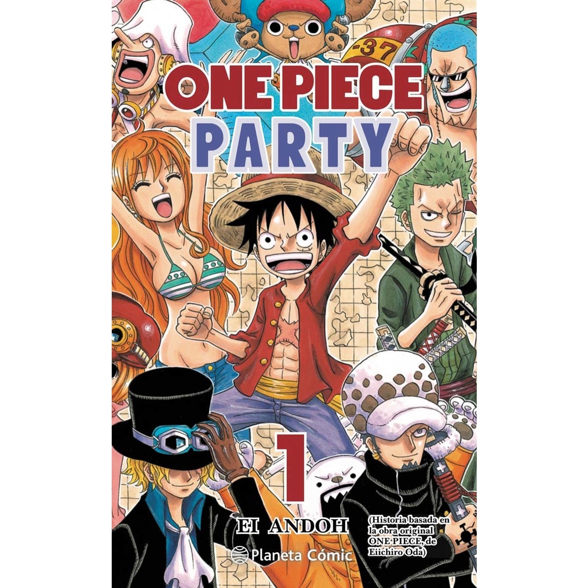 Imagen 0 de One Piece Party nº 01/07  (Tapa blanda con sobrecubierta)