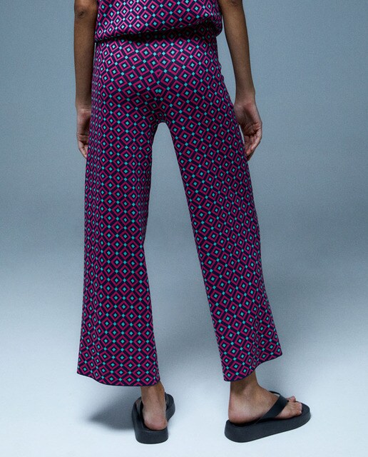 Pantalón jacquard tricolor · Sfera · El Corte Inglés
