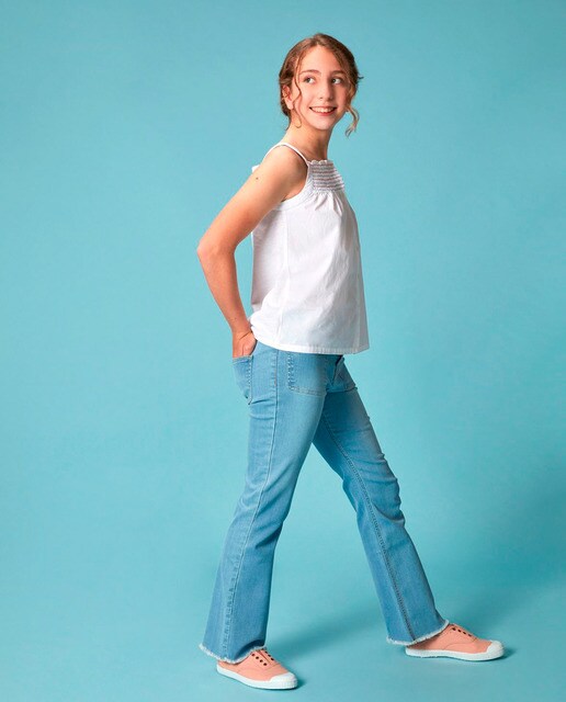 Pantalón vaquero tobillero campana · Gocco · El Corte Inglés