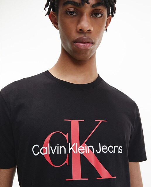 Camiseta de hombre de manga corta y ajuste slim · Calvin Klein Jeans · El  Corte Inglés
