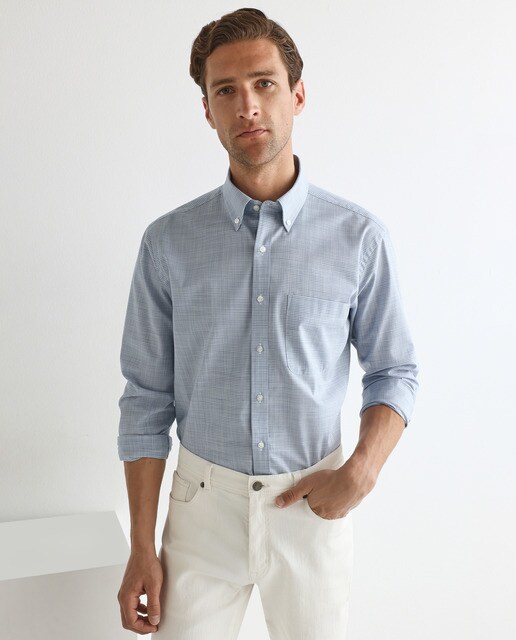Camisa de hombre classic de cuadros multicolor · Rushmore · El Corte Inglés