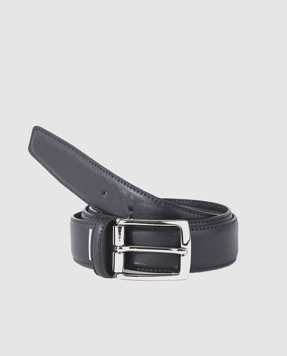 Ceinture Miguel Bellido cuir classique. Fabriquée en Espagne.