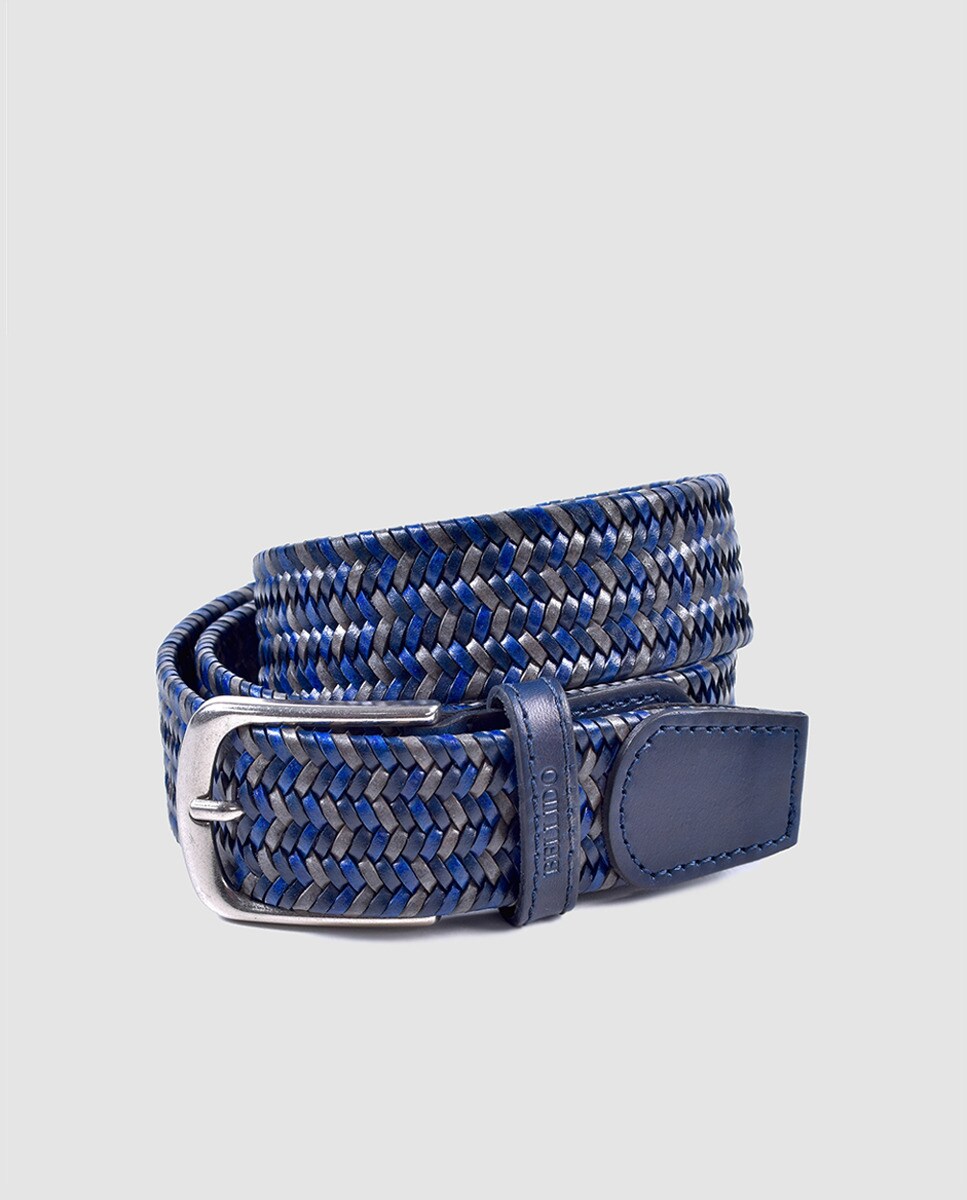 Ceinture Miguel Bellido tressée sport. Fabriquée en Espagne