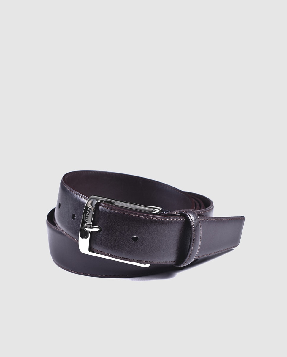 Ceinture cuir . Fabriquée en Espagne.