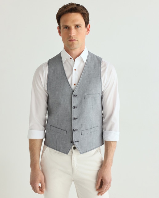 Chaleco de vestir de hombre azul · Roy Robson · El Corte Inglés