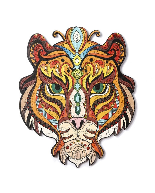 Imagen 0 de Puzzle 3D de madera DIY forma