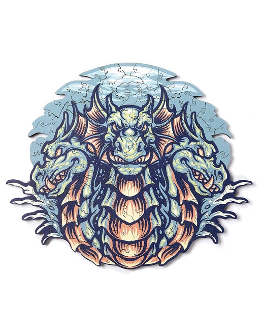 Imagen 0 de Puzzle 3D de madera DIY forma