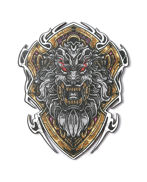 Imagen 0 de Puzzle 3D de madera DIY forma