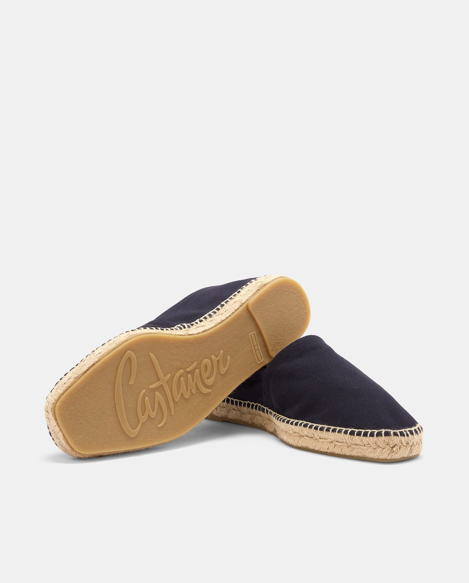 Alpercatas Pablo em Algodão Orgânico Azul-marinho-2