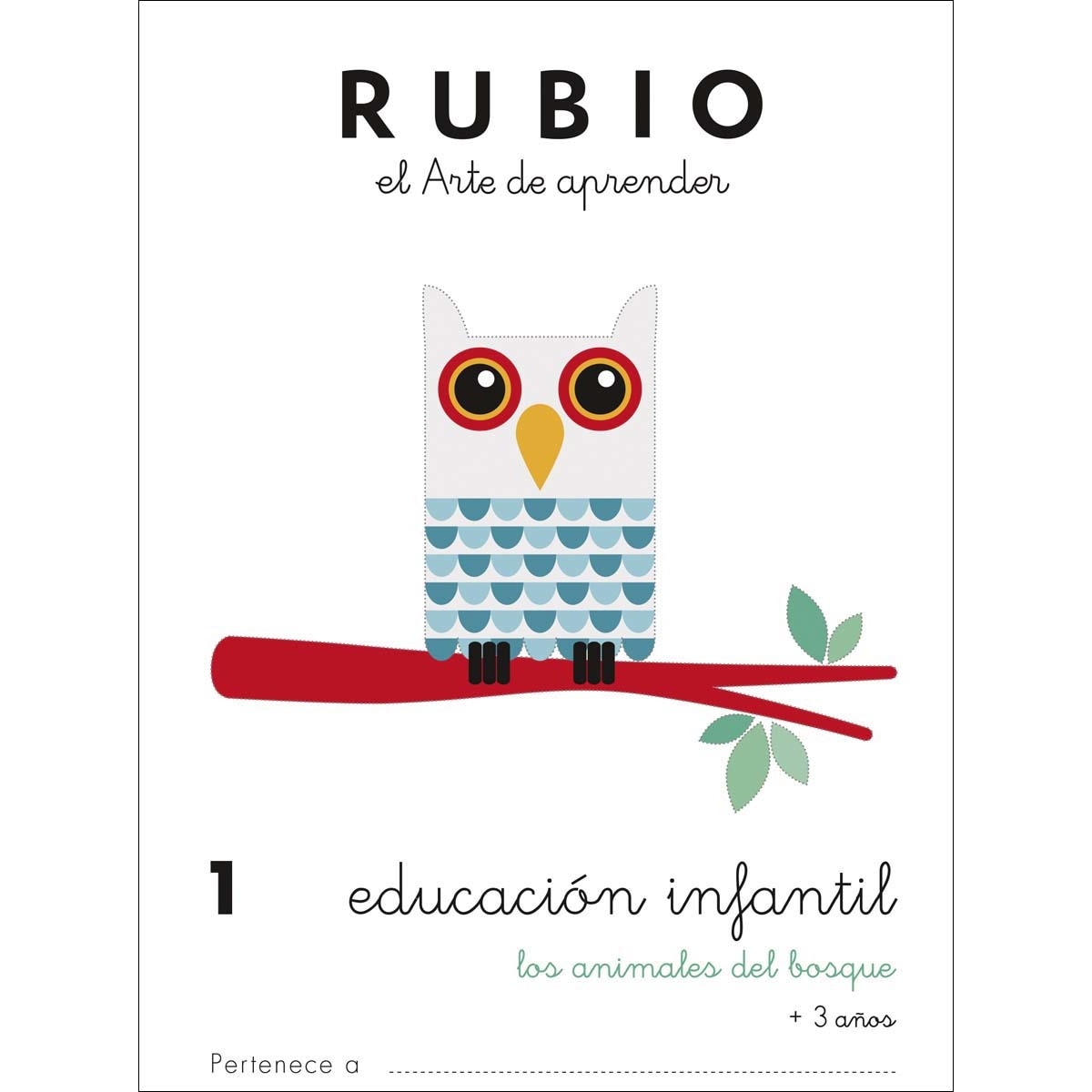 Imagen 0 de Educación Infantil 1. Los animales del bosque  (Tapa blanda)